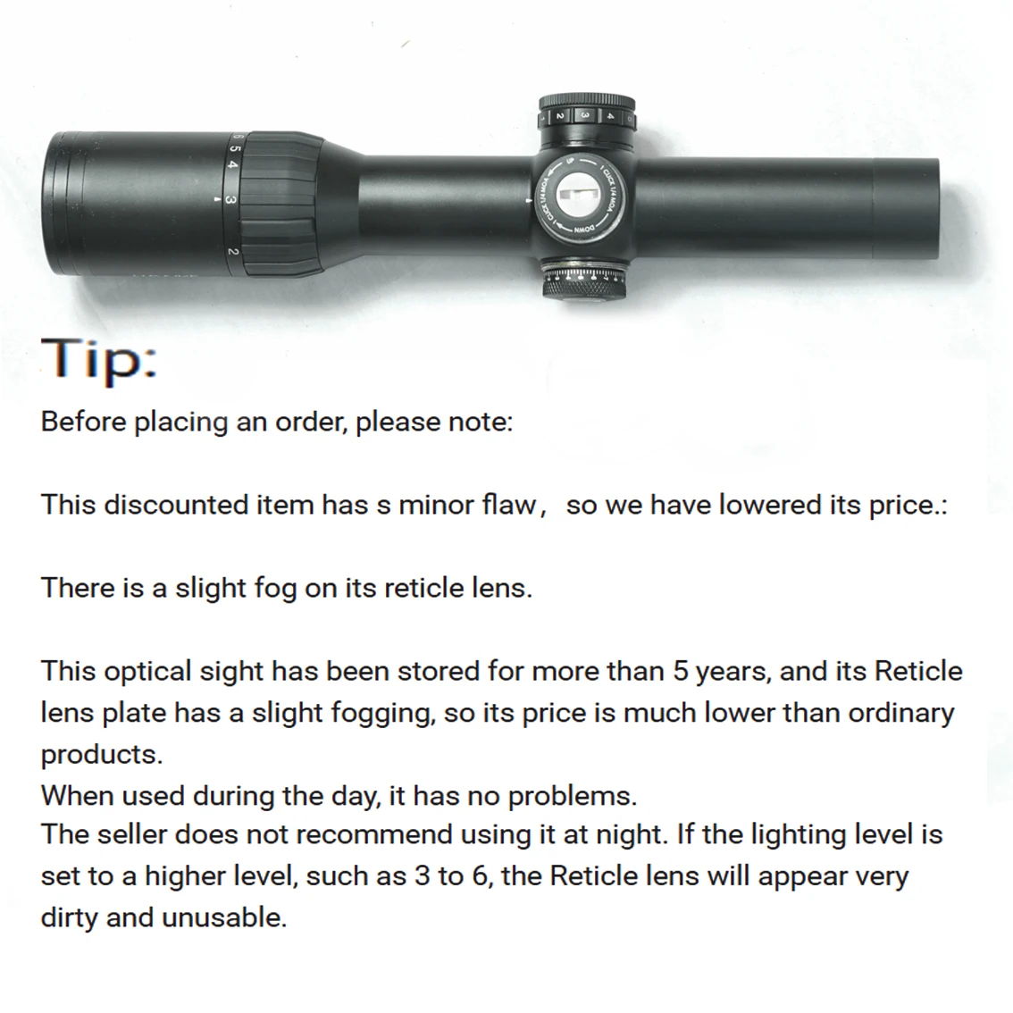 نطاق بندقية الصيد لـ Carabine AK Optics Sight AR، M4 نطاق مدمج، SVD، 1-6x24 MOA، #6