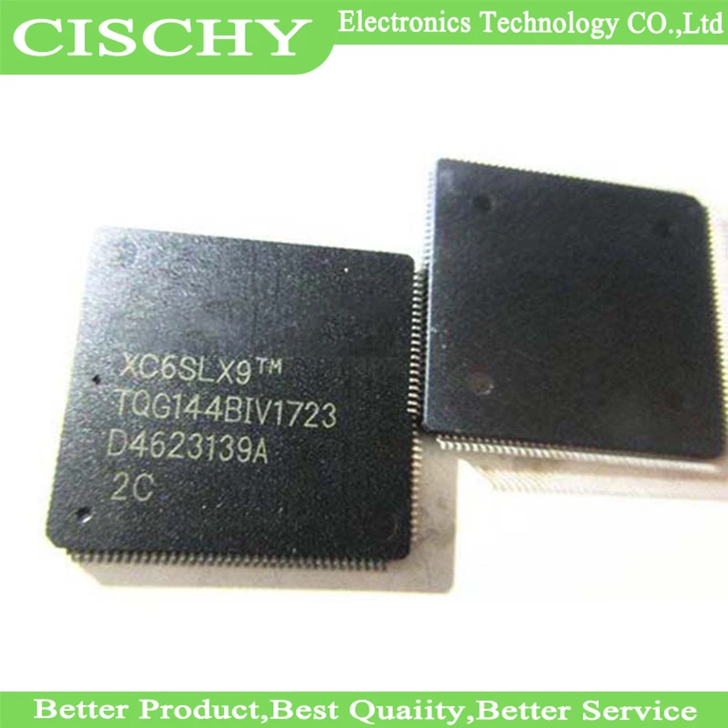 2PCS/lot XC6SLX9-2TQG144C XC6SLX9 TQG144 2C XC6SLX9-2TQG144 QFP144