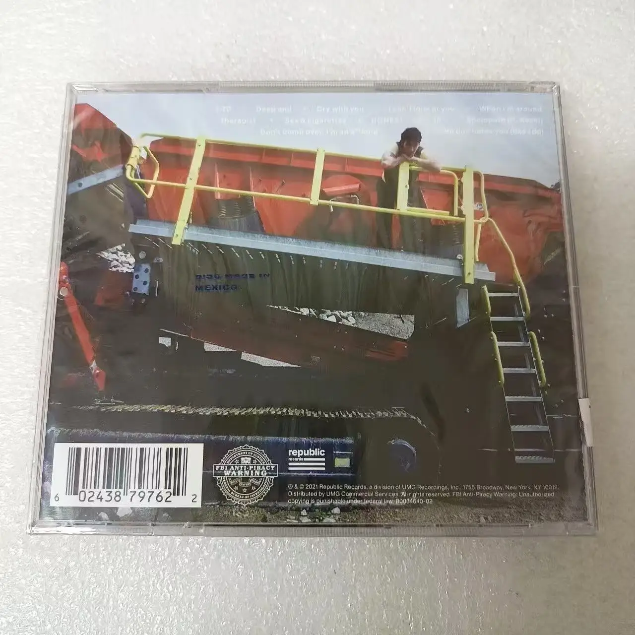 جيريمي زوكر كراشر ميوزيك CD أعظم الزيارات ألبوم الموسيقى سجل تأثيري وكمان سيارة صندوق الموسيقى الموسيقى الطرفية #2