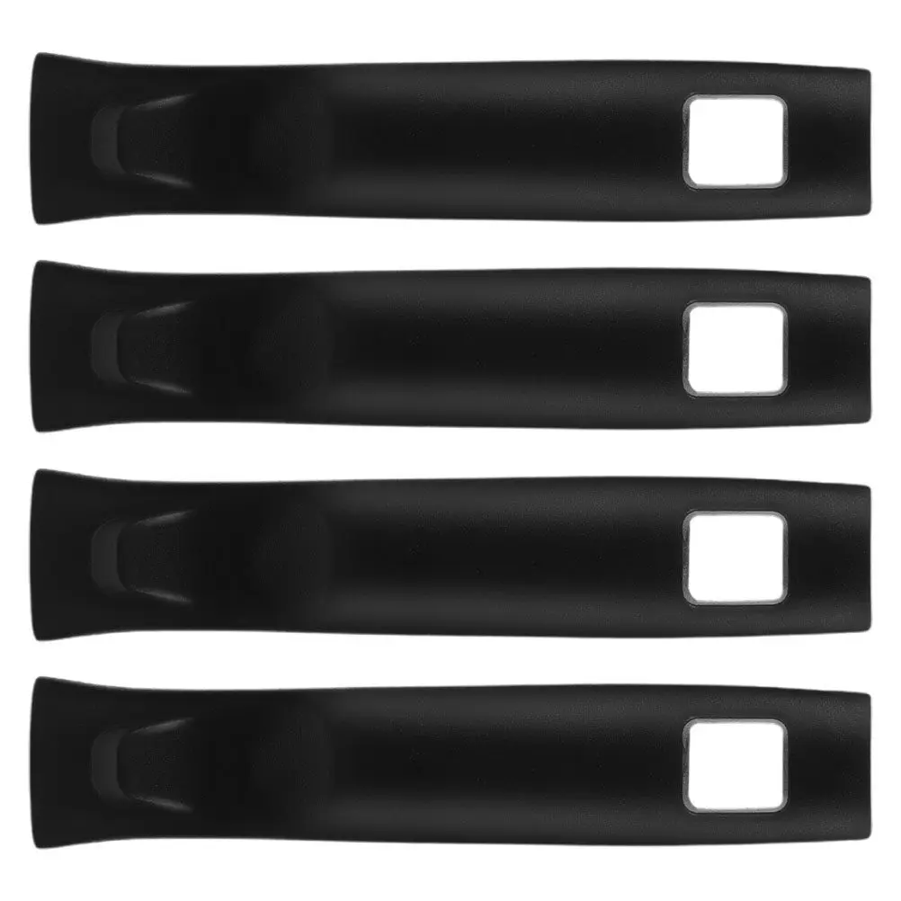 4Pcs Universal Bakelite Handle Black Adjustable Hole Distance Anti-Scalding Replacement Cookware Grip Removal Pan Handle