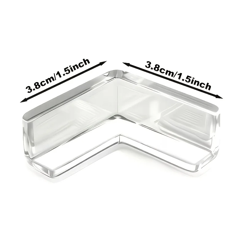 8PCS Children Safety Silicone Protector Table Corner Edge Protection Cover Children Anticollision Edge Guards