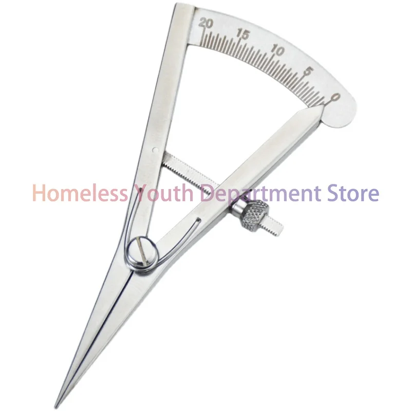 

Mini spacing gauge with graduated leather scribing gauge