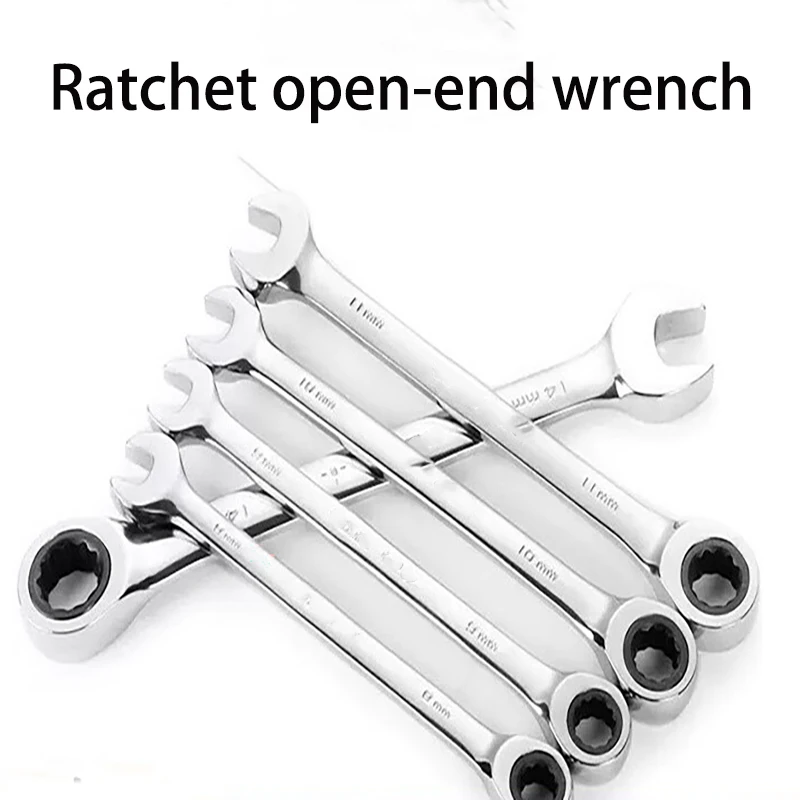 Ratchet Metric Wrenches Torque Universal Spanners for Car Repair Hand Tools