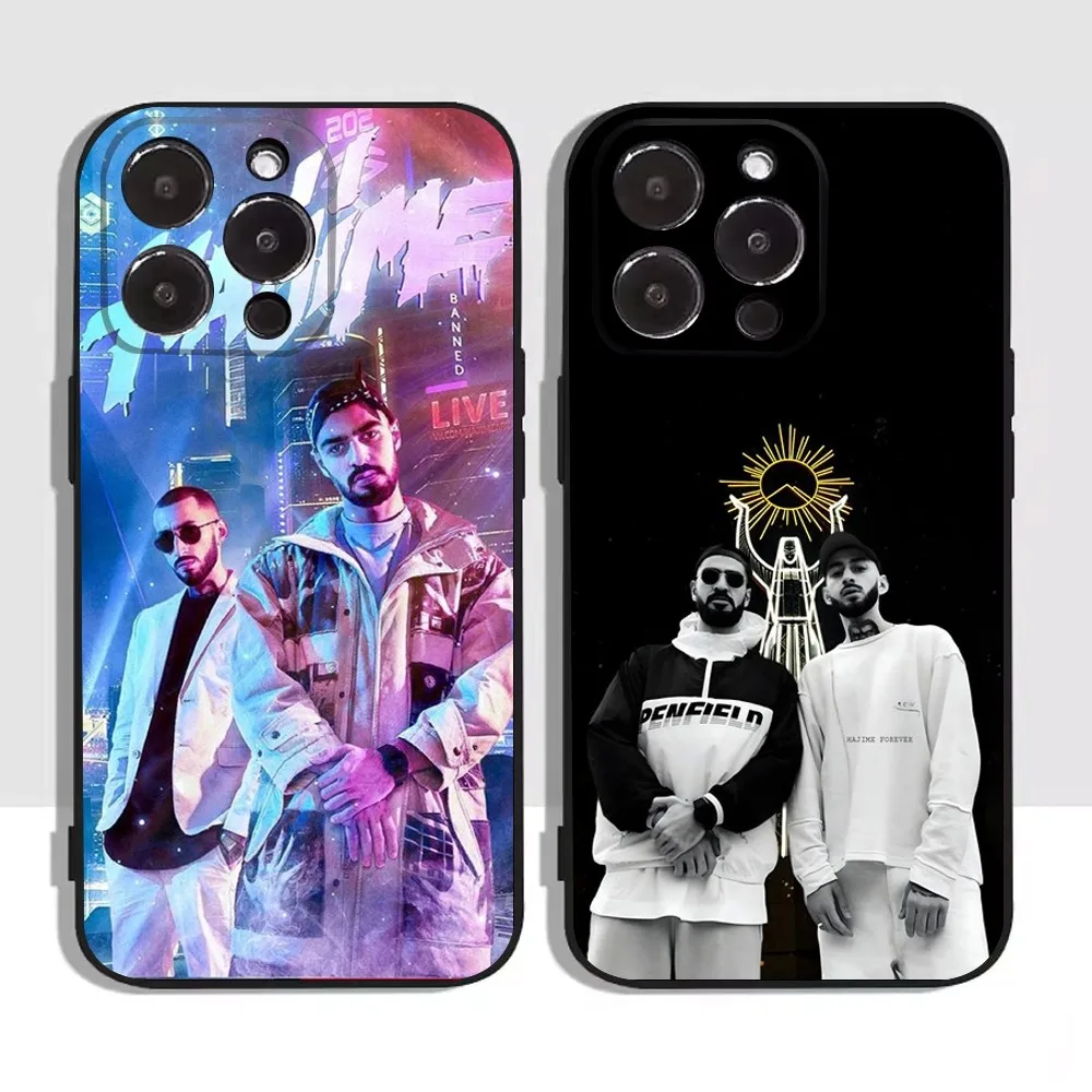 P-Panda M-Miyagi Phone Case For Apple iPhone 15,14,13,12,11,XS,XR,X,8,7,Pro,Max,Plus,mini Silicone Black Cover