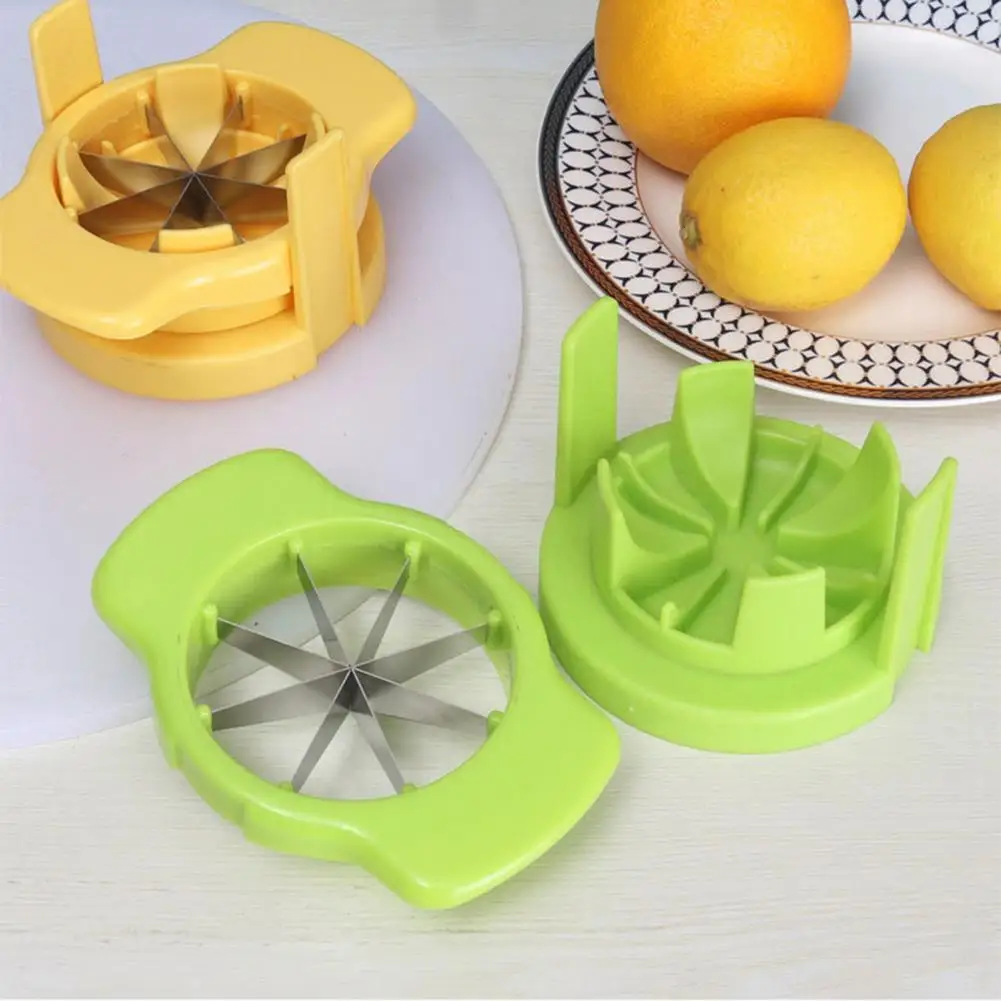 Polypropylene Fruit Slicer Stainless Steel Fruit Slicer Corer Tool for Home Use Professional Cutter with Sharp Blades Dishwasher