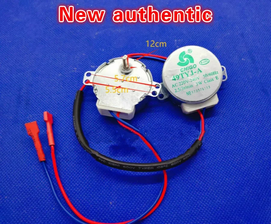 Suitable for Chigo air conditioning accessories fan pendulum wind motor 49TYJ-A general 49TYJ-C 220V motor 50/60Hz