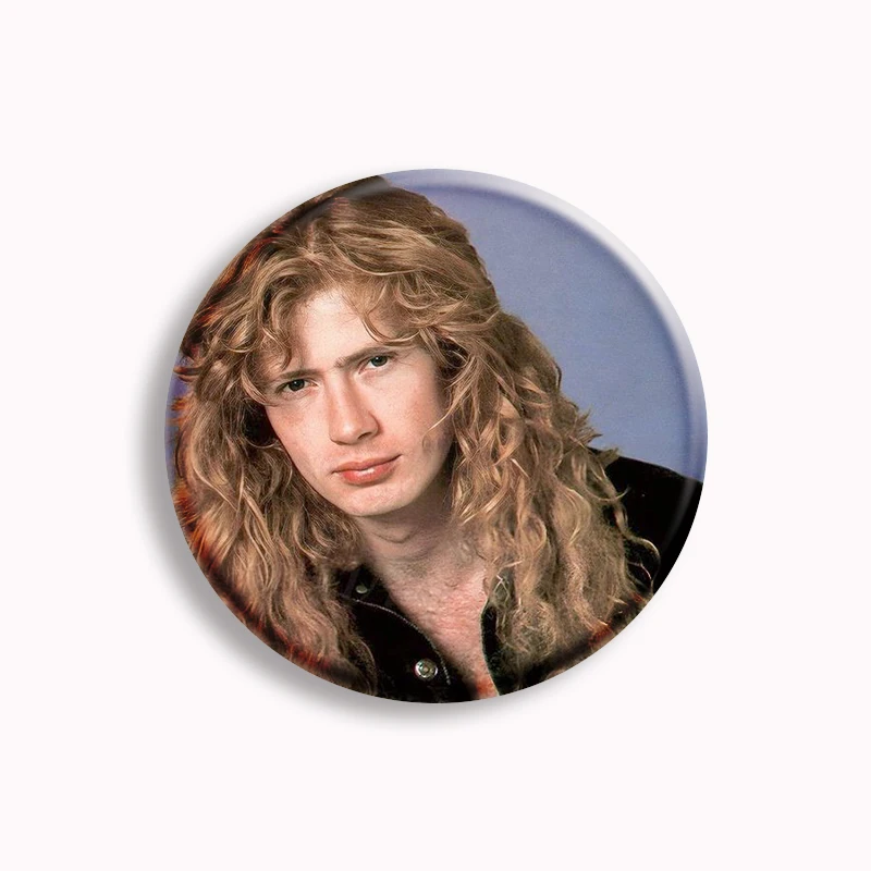 Classic Band M-Metallica Soft Button Pin Retro Punk Band Brooch Customized Badge Bag Accessories Fans Collect Friends Gifts