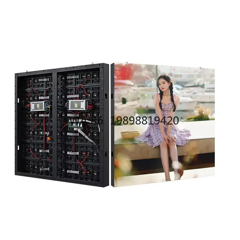 

P10 Led Display Iron Box Led Display Screen With High Quality Led Light Box Stand Trade Show Display Booth