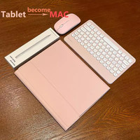 For Xiaomi Pad 6S Pro 12.4 6 Pro 2023 5 11 Keyboard Case Mouse Bluetooth Keyboard Magnetic for Redmi Pad SE 11inch Pro 12.1inch