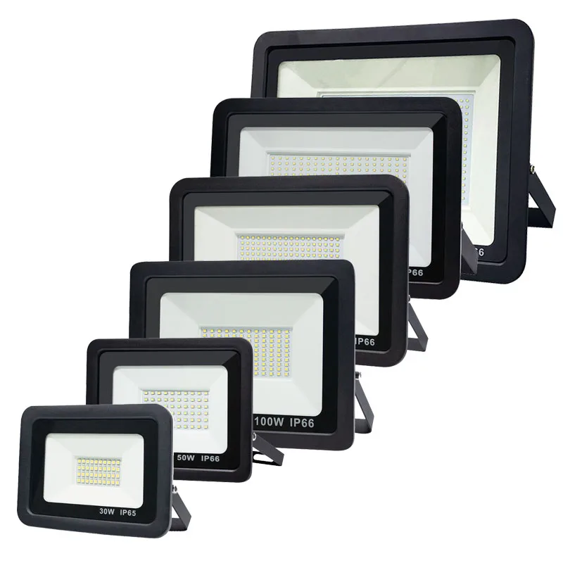 

Durable Floodlights IP66 Outdoor High Lumen Park Garden Yard Garage Led Flood Light 300W 200W 100W 150W 50w 30w CE EMC