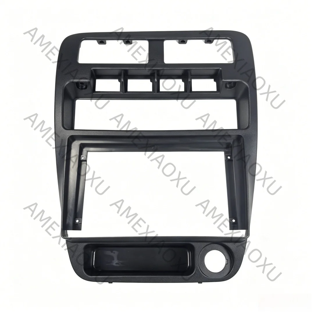 9 Inch Car Fascia Radio Panel For Nissan Navara D21 1992-1998 RHD Dash Kit Install Facia Console Bezel Adapter Parts Accessories