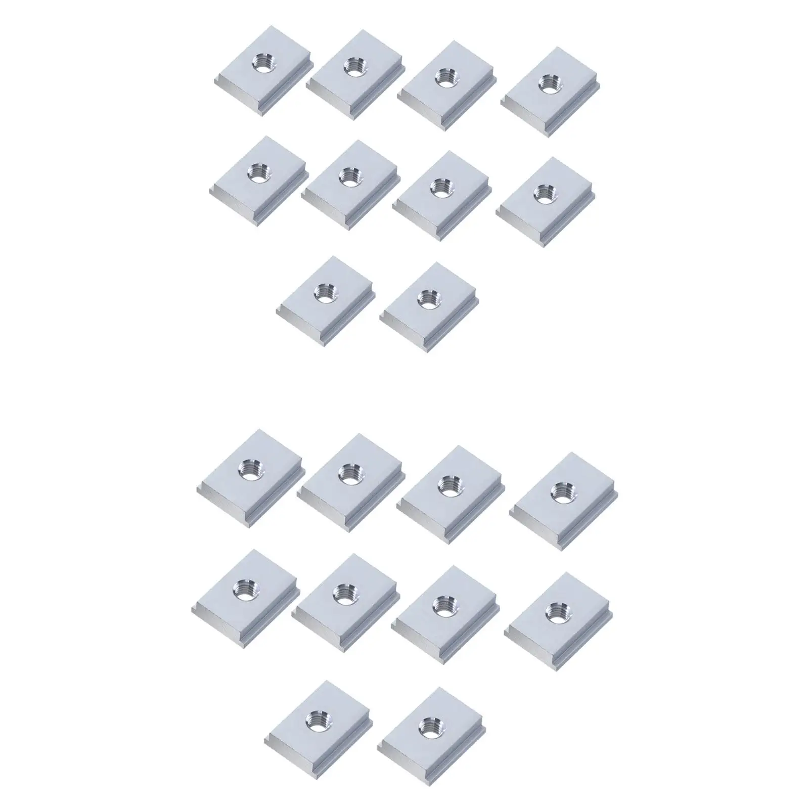 10x T Slot Sliders Accessories Spare Parts Premium Compact Practical Assembly Sturdy Professional Woodworking T Track Sliders