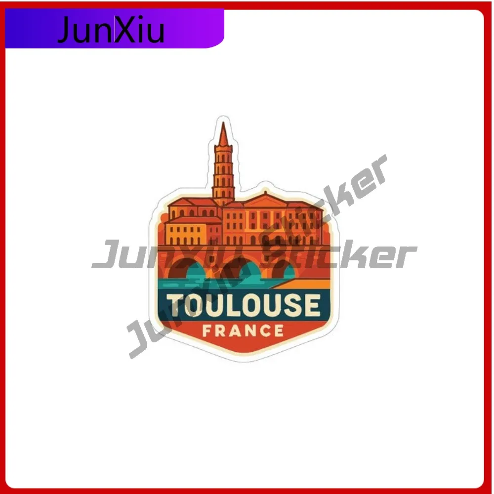 

Toulouse France City Sticker Decorative Vinyl Decal Custom Decals Car Decoration Rv Camper Windows Truck Electric Scooter Aesthe