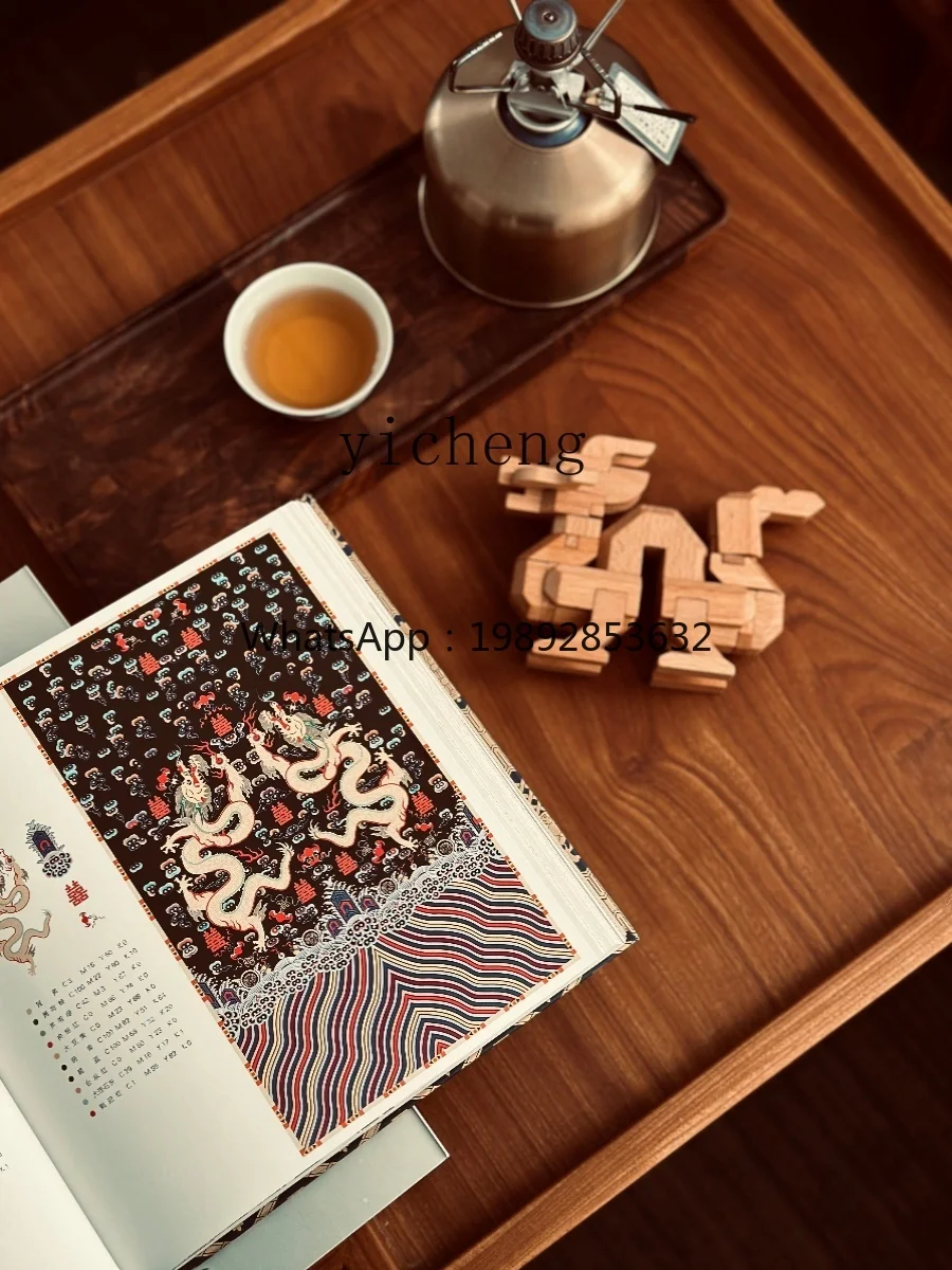 ZZ Dragon Year Special Edition Burr Puzzle Massief houten speelgoed Zodiac Dragon Woondecoratie Vakantiecadeau