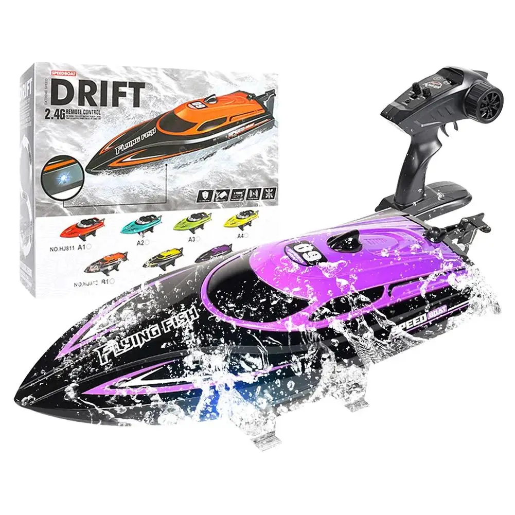 2,4 GHz afstandsbediening boot hoge snelheid RC raceboot oplaadbare RC speelgoed meisjesboot en voor snelheidszwembad meer jongens geschenken