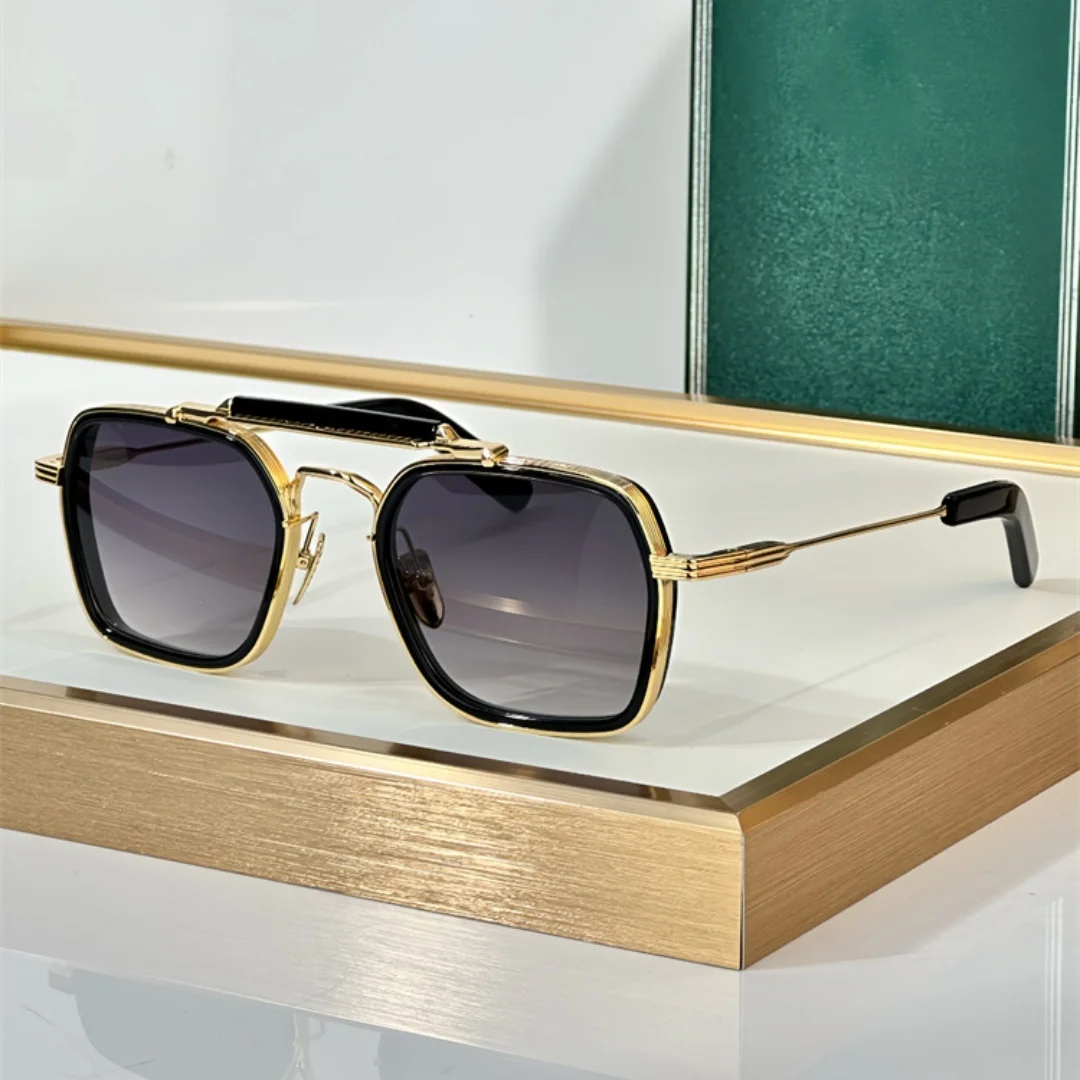  KILPATRICK Classic Square Sunglasses with Metal Frame, Stylish Everyday Fashion Accessory, Unisex