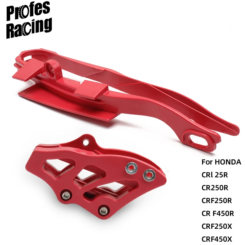 For CRF250 CRF 250 10-14 CRF 450 09-13 Motocross Swingarm Chain Guide Guard and Chain Slider Guard Protector Racing Dirt Bike