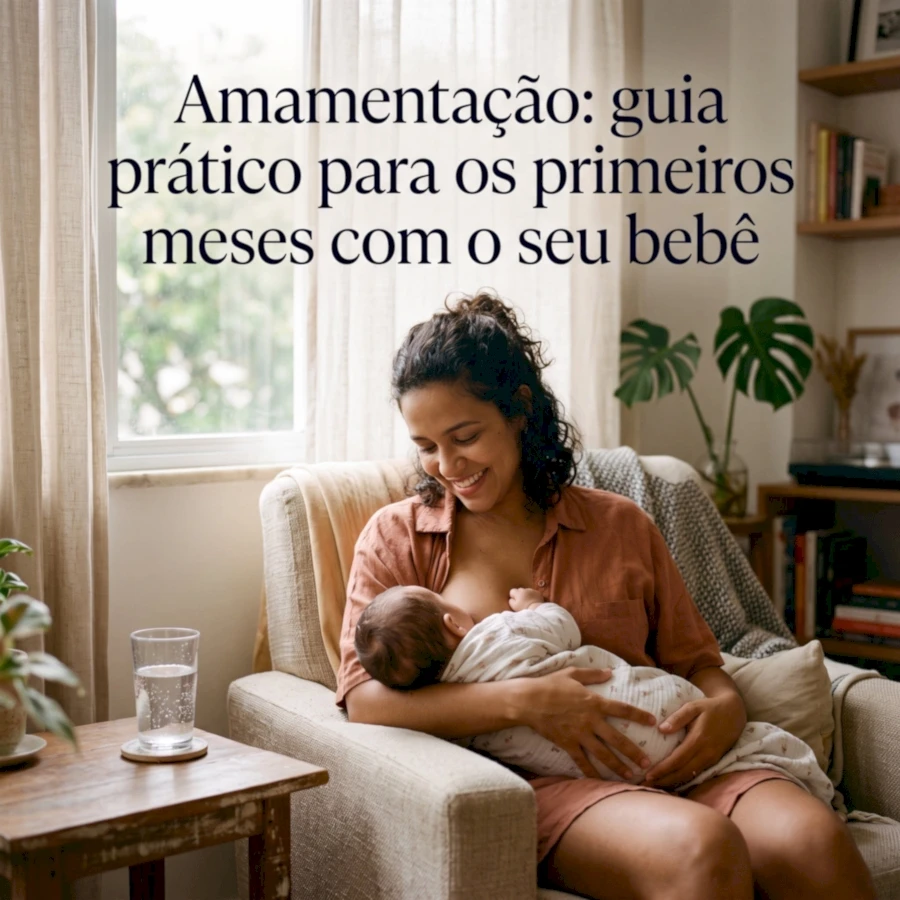 Amamentação: guia prático para os primeiros meses com o seu bebê