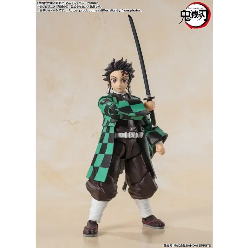 Bandai S.H.Figuarts Demon Slayer Kamado Tanjirou/Kamado Nezuko/Tomioka Giyuu SHF Action Figure Anime Model Toys Hobby