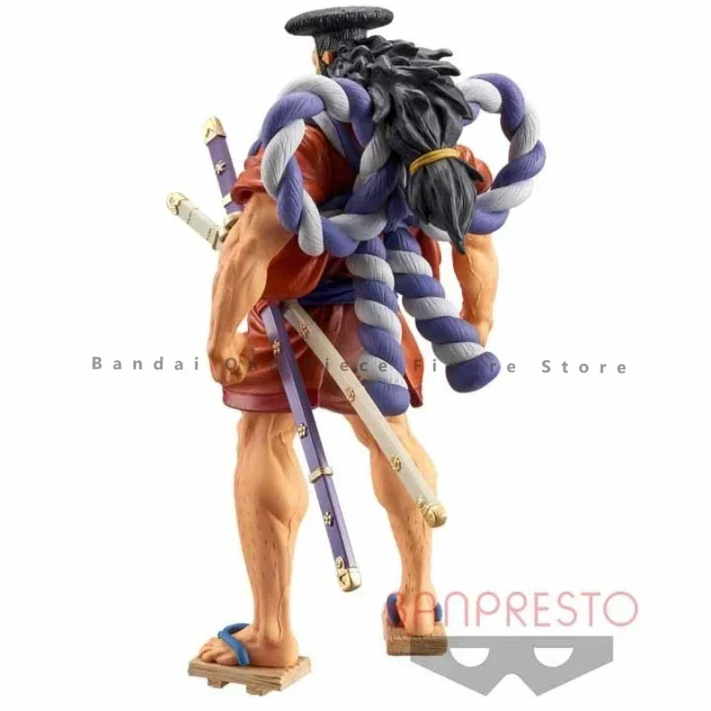 W magazynie oryginalny Bandai DXF BANPRESTO One Piece Wano Kuni Kozuki Oden figurka animacja zabawka prezent Model kolekcjonerski Hobby