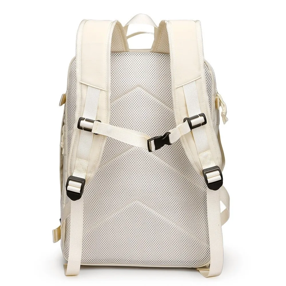 Box Style Luggage Backpack Anti-Scratch Unisex Travel Backpack Adjustable Shoulders with Shoes Pack Cabin Daypack Climbing