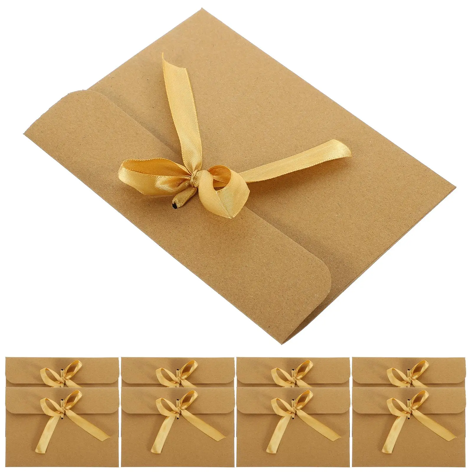 

1Pcs Greeting Card Packaging Bags Paper Envelopes for Invitations Luxury Gifts Small Size Supplies Wedding
