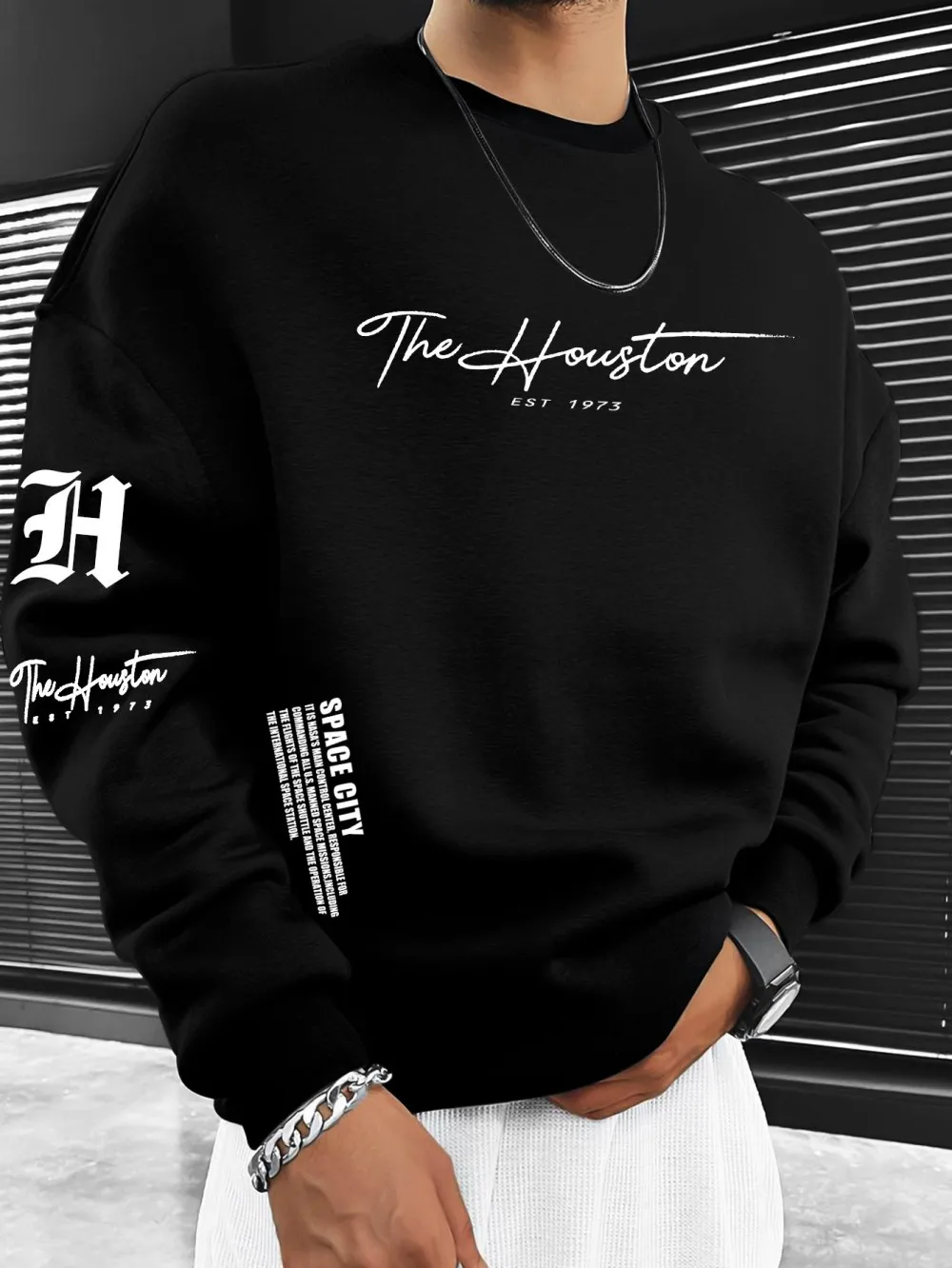 Fashionable Men's Autumn New Style Letter Printed Soft and Comfortable Long Sleeve Hoodie Outdoor Street Style Top