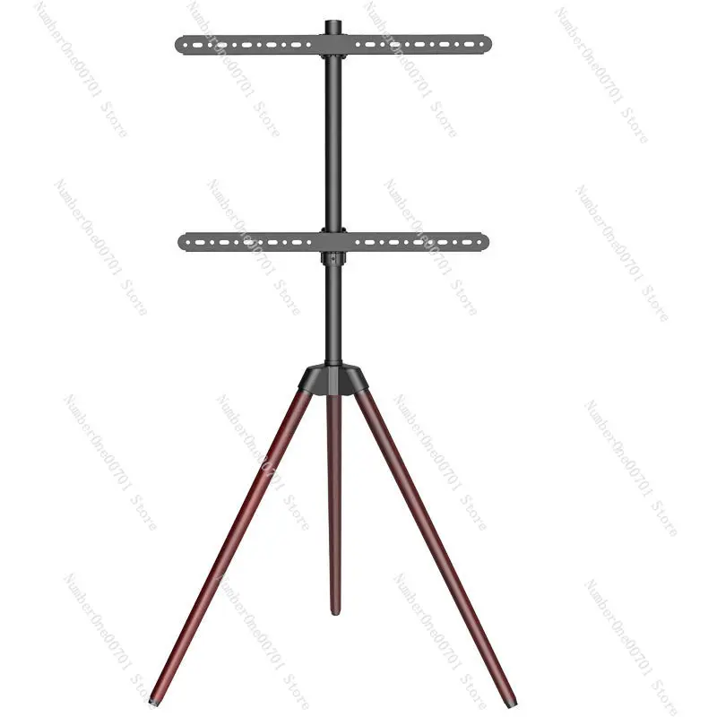 support-de-television-sur-pied-pour-ecrans-de-32-a-65-pouces-pieds-en-bois-de-hetre-massif-avec-support-pivotant-reglable-en-hauteur-portable