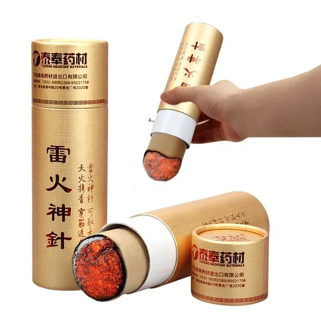 

48mm*150mm Moxa Sticks (Artemisia Argyi) Moxibustion Therapy Chinese Mugwort Thunder Moxa rolls