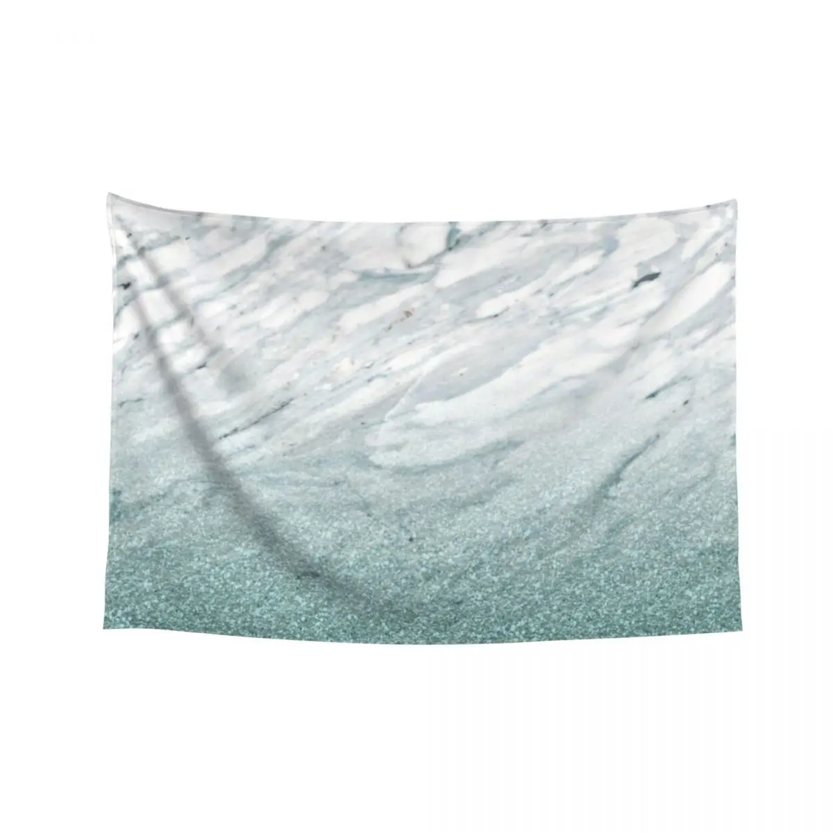 

Calacatta Verde glitter gradient Tapestry Things To Decorate The Room Home Decorations Aesthetic Tapestry