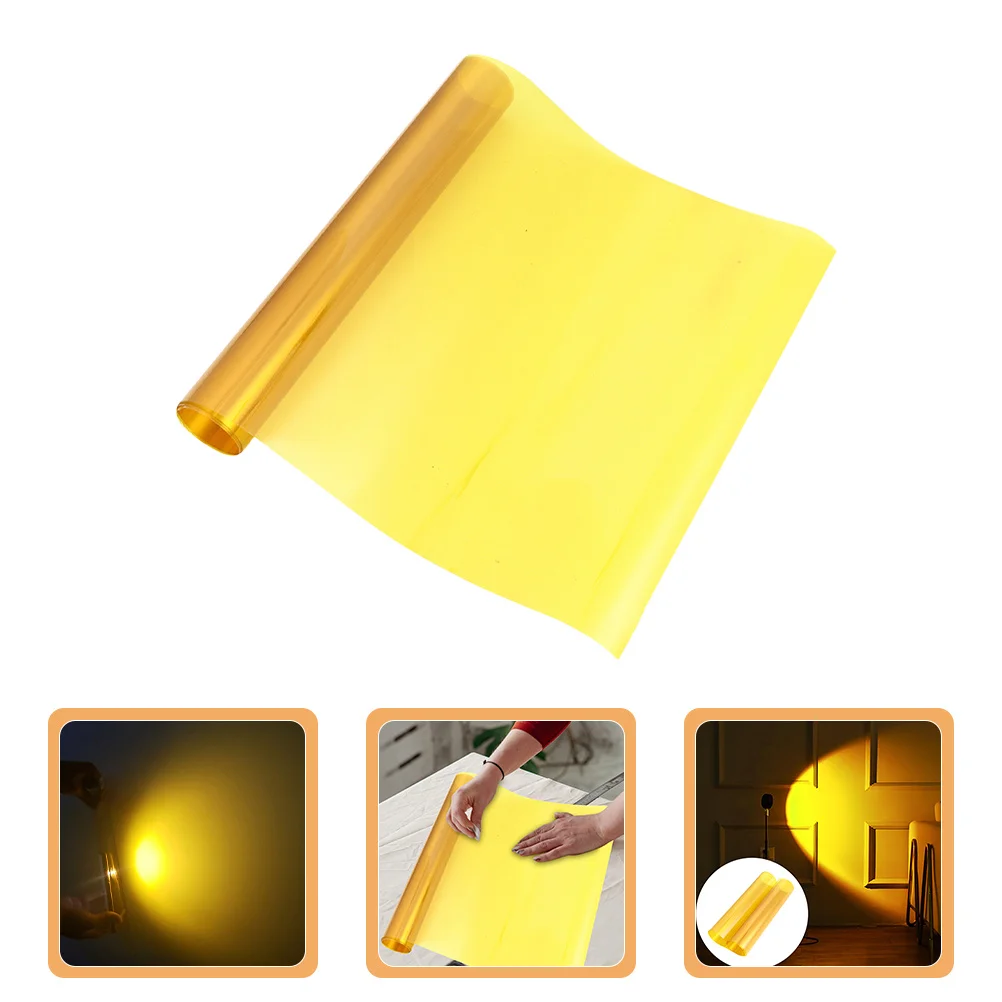 ورقة فيلم ملونة تأثير غروب الشمس مرشح إضاءة الحيوانات الأليفة للتصوير الفوتوغرافي تصحيح الألوان ضوء الناشر المواد الهلامية المزاج الإضاءة غرفة نوم #5