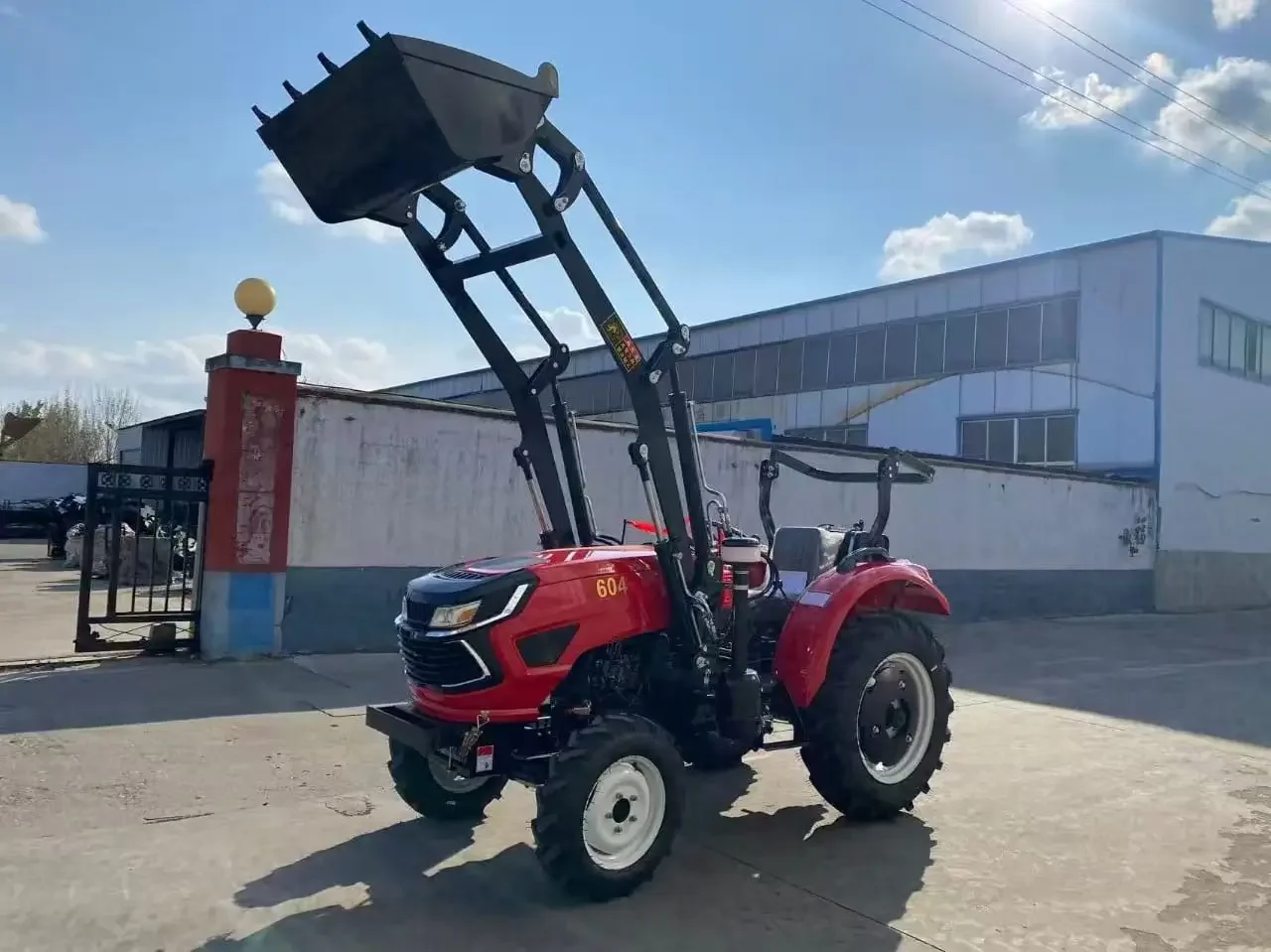 50hp mini tractor 4WD garden farm four-wheel tractor, with core 50hp motor wholesale condition cultivator