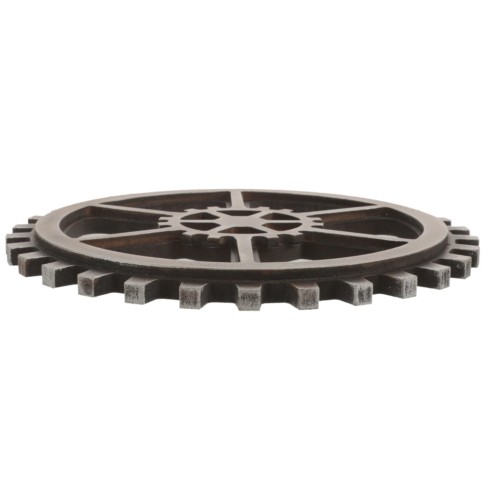 

24Cm Steampunk Gear Decoration Wall Hanging Home Bar Art Craft Hexagon Metal Pendant Lightweight Exquisite Design For