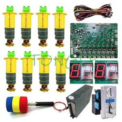 Children's Play Games DIY Kit, Hitting Frog, Gopher, Mouse, Motherboard, Wire Harness, Hammer, LED Lighting Ring, Arcade Bundle