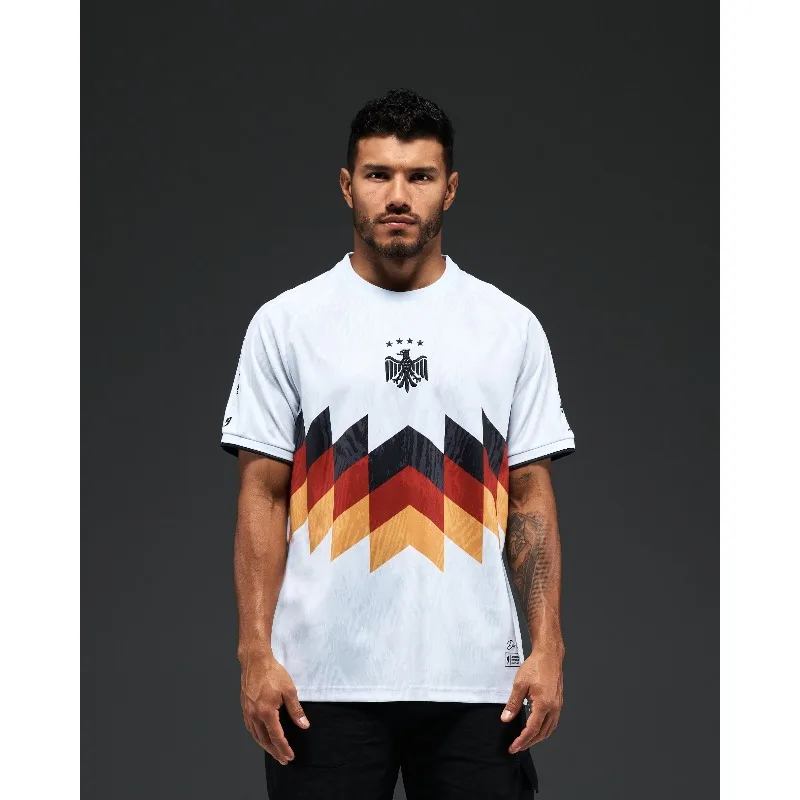 Maillot de football allemand au concept créatif, idéal pour les événements sportifs mondiaux, maillot d'été conçu pour une utilisation individuelle, maillot de football imprimé en 3D