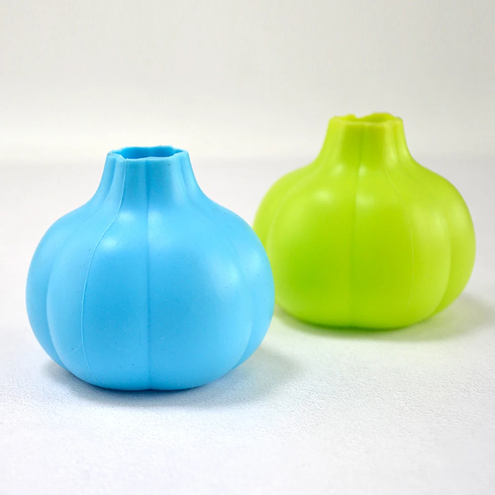 

2Pcs Garlic Peeler Silicone Roller Tube Fast Skin Removal Kitchen Tool for Home Cooking Garlic Peeling Machine