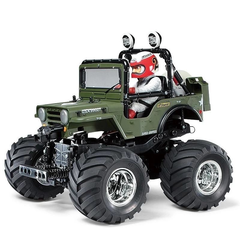 TAMIYA 1/10 WR-02 Wild Willy2 58242 bigfoot off-road climbing truck  KIT Rc Cars for Adults