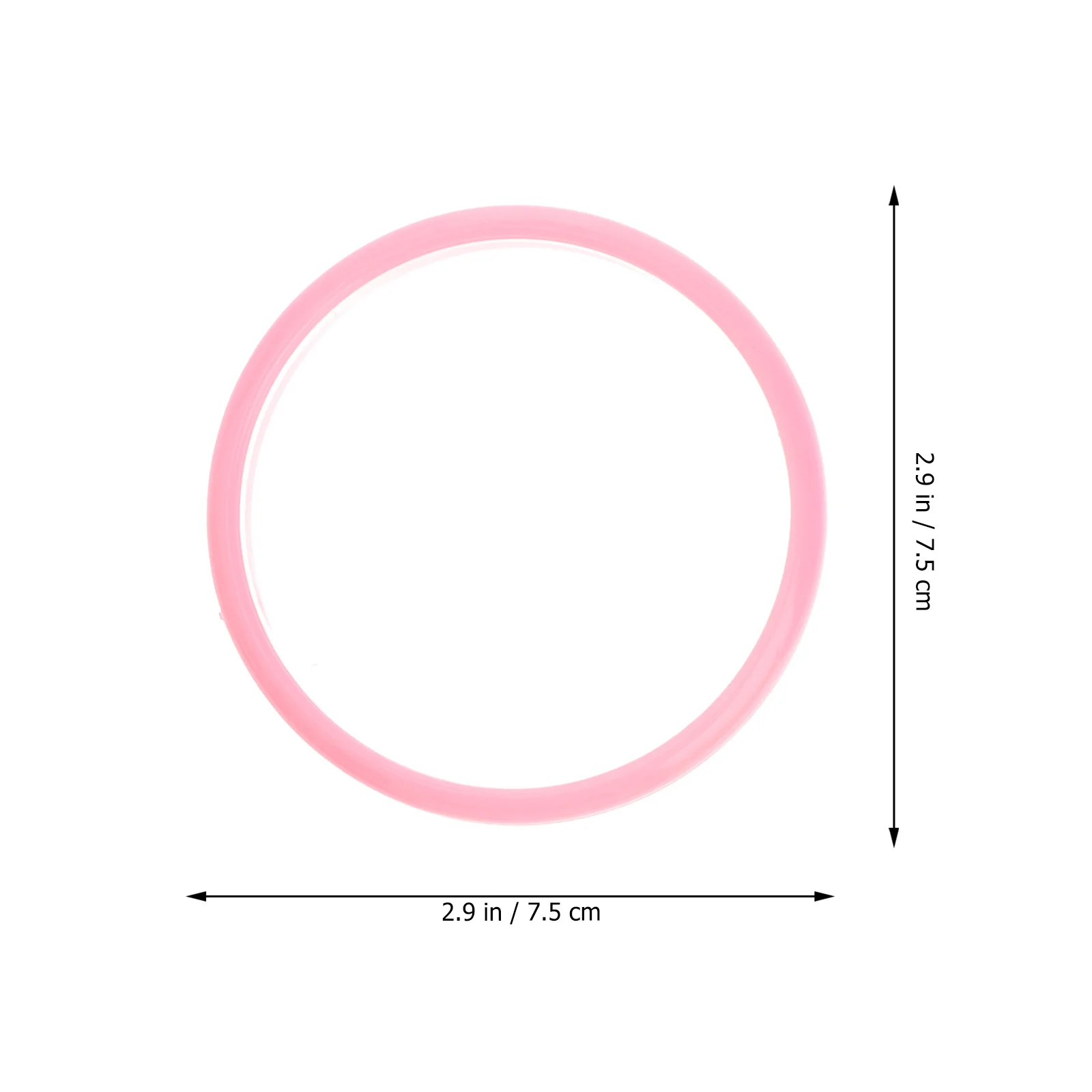 

6pcs Candy Color Plastic Bangle Bracelets Set For Women Mixed Hues Fashion Jewelry Wristwear Gift Diy Accessory