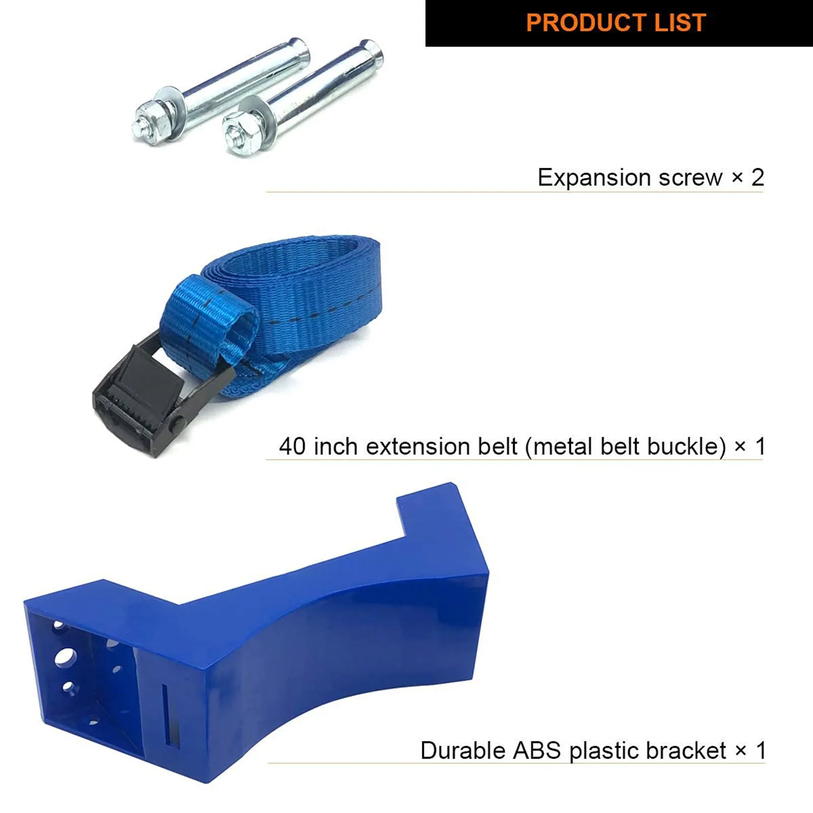 Кронштейн газового баллона, настенный газовый баллон из АБС-пластика с крепежным держателем ремня для инструмента для дома на колесах