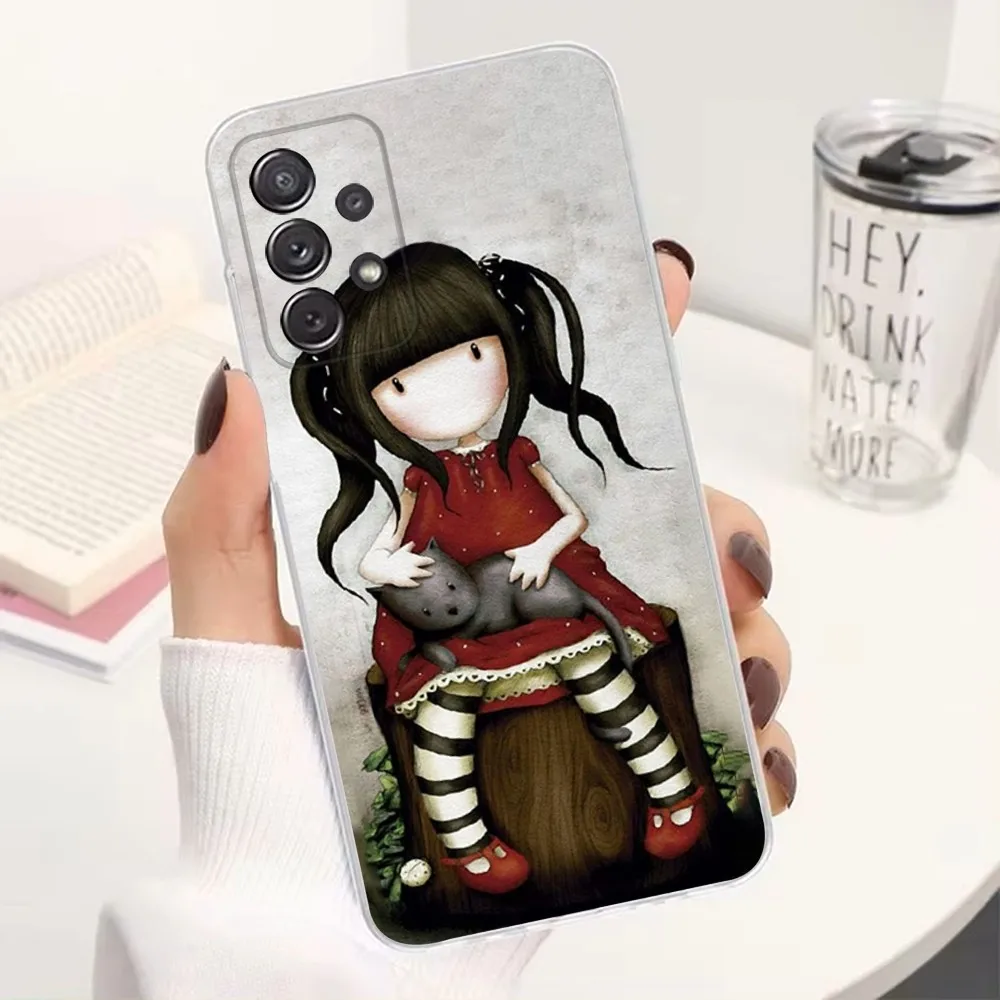 Cartoon R-RANMA 1 2 Phone Case For Samsung S30,S23,S21,S22,S20,Ultra,FE,Lite, S10,S9,S8,PIus,Transparent, Silicone Case