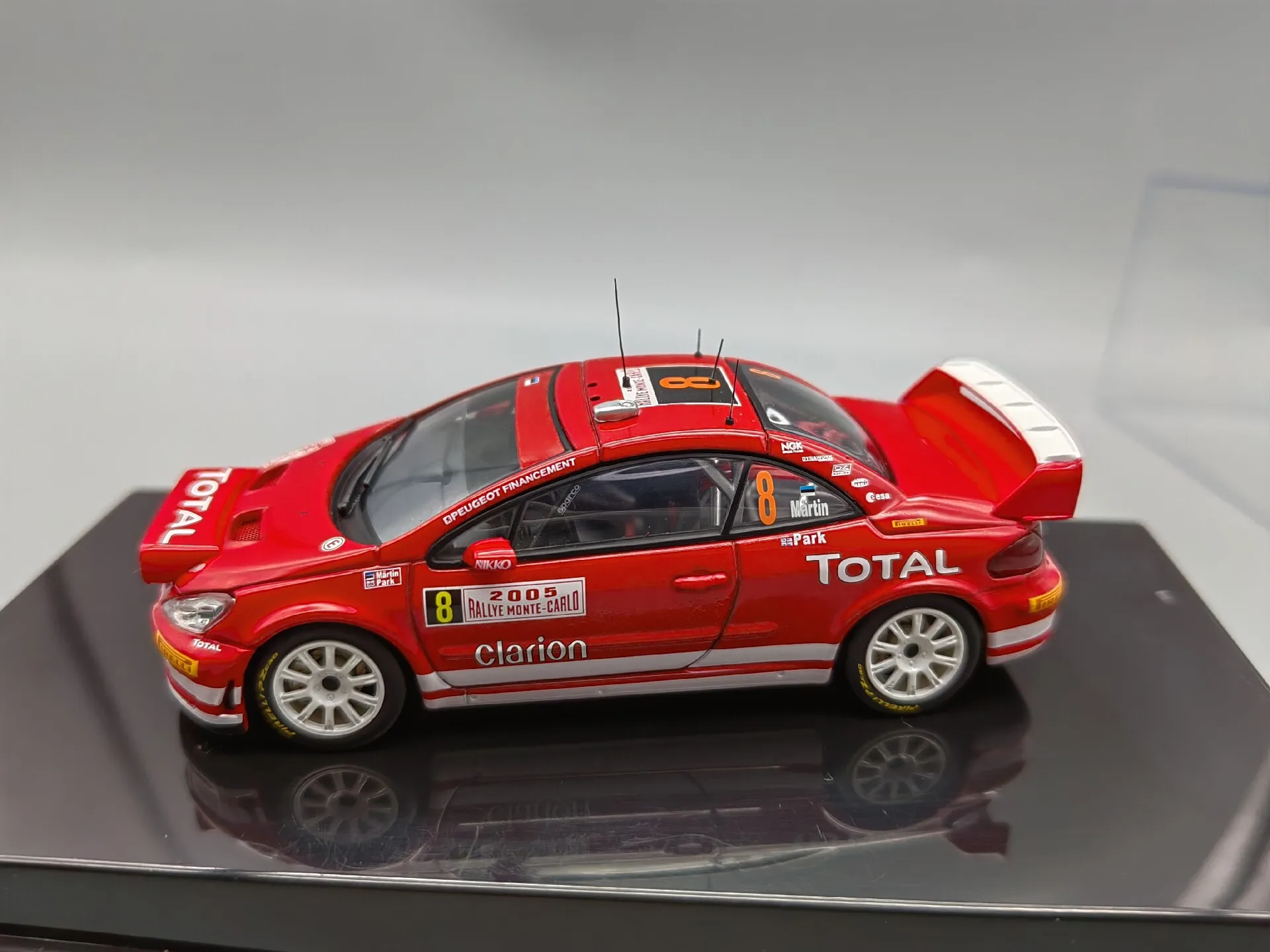 Autoart 1:43 WRC Impreza 22B 307 Corolla Focus Lancer EVO VII Simulation Limited Edition Alloy Metal Static Car Model Toy Gift
