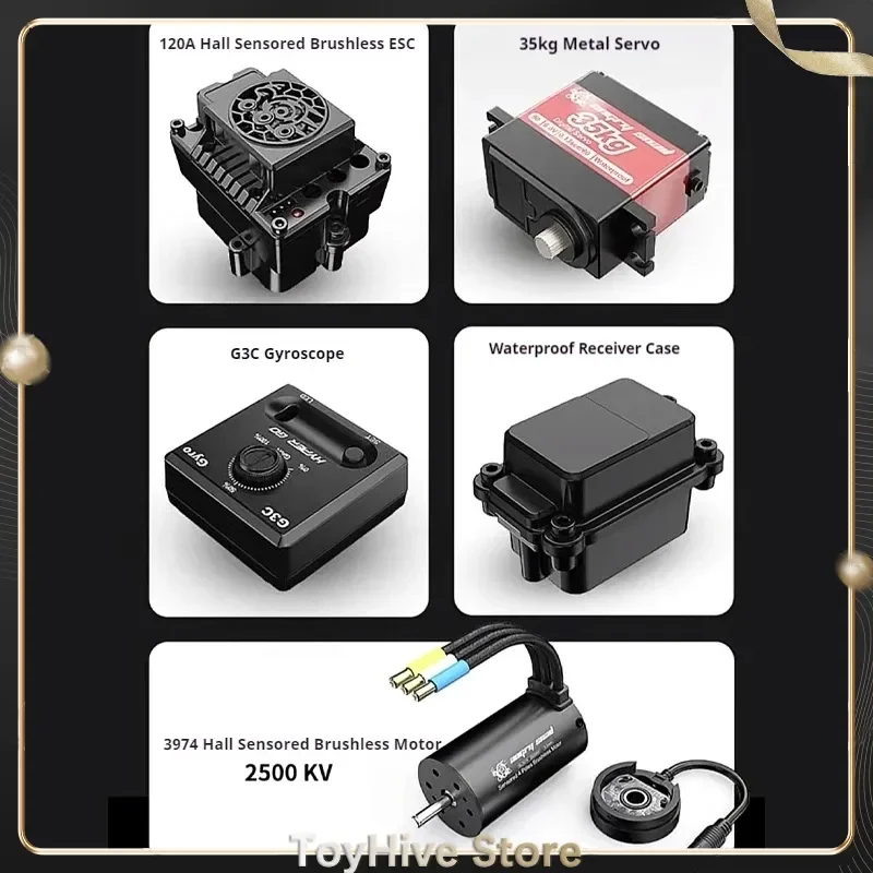 รถบังคับวิทยุ New Mjx 7304 Hyper Go 1/7 รุ่นแข่งความเร็วสูง 4 ล้อขับเคลื่อน  จำลองการแข่งขัน  รถดริฟท์  รถปีนเขา ของเล่นยอดฮิต