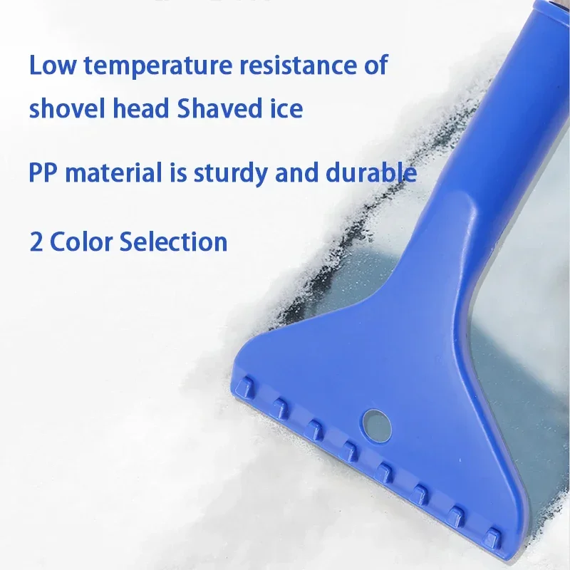 Snow Brush and Detachable Ice Scraper for Car Scratch-Free Bristle Head Tough Ice Scraper Vehicles Truck For Car Cleaning Snow