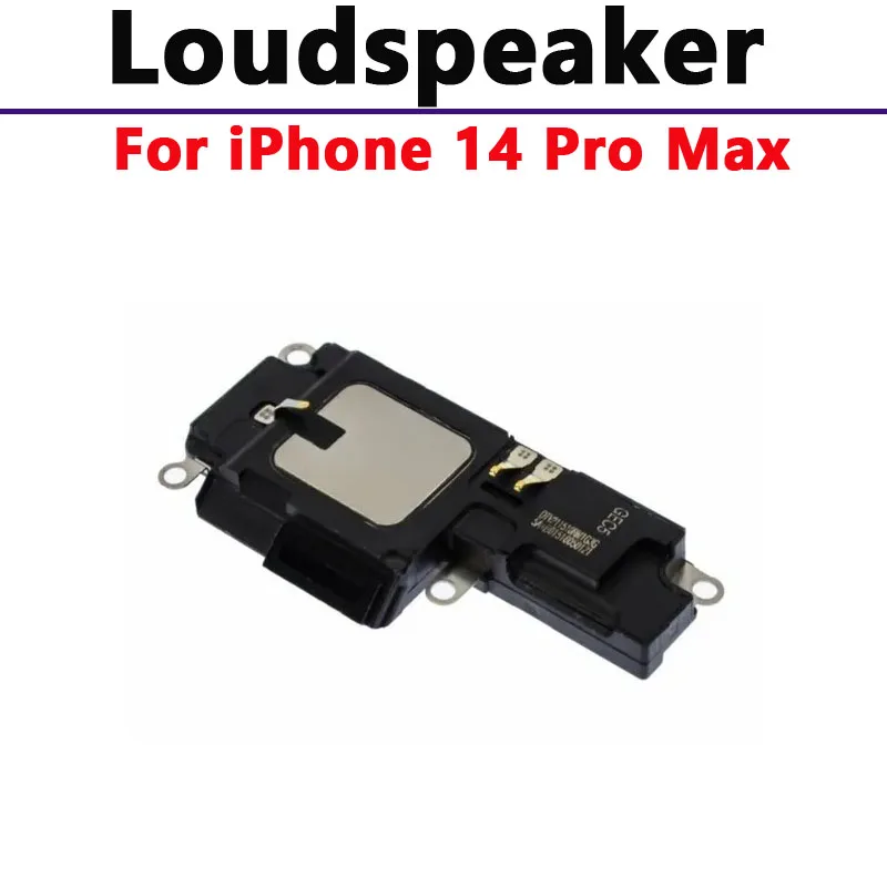 New Loud Speaker Flex Cable For iPhone 15 14 13 16 Pro Max Plus Mini LoudSpeaker Ringer Bottom Buzzer Replacement Parts