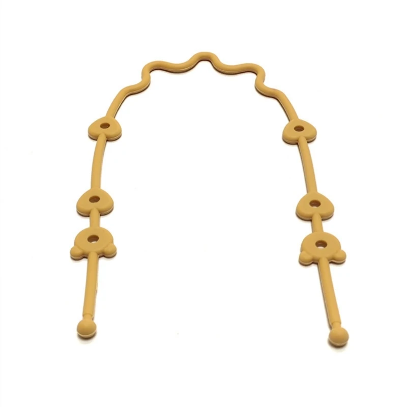 Baby Schnullerkette mit Sicherheitsgurten Silikonhalter Kinderwagen & Hochstuhl Zubehör Trinkbecherhalter Gurt für Kinderwagen
