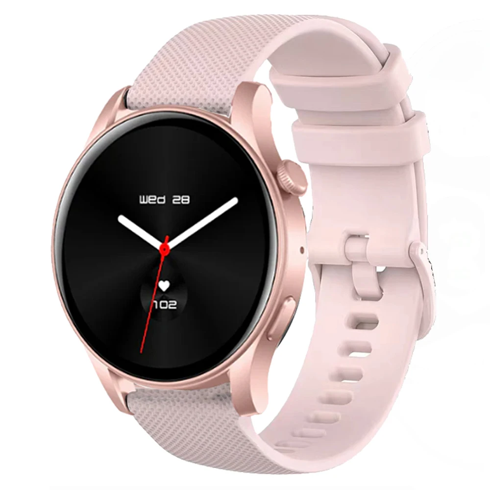 Correa de silicona de 20mm y 22mm para COLMI I28 Ultra C81 C80 M40 M42 para COLMI P71 P73 P8 I30, accesorios de repuesto