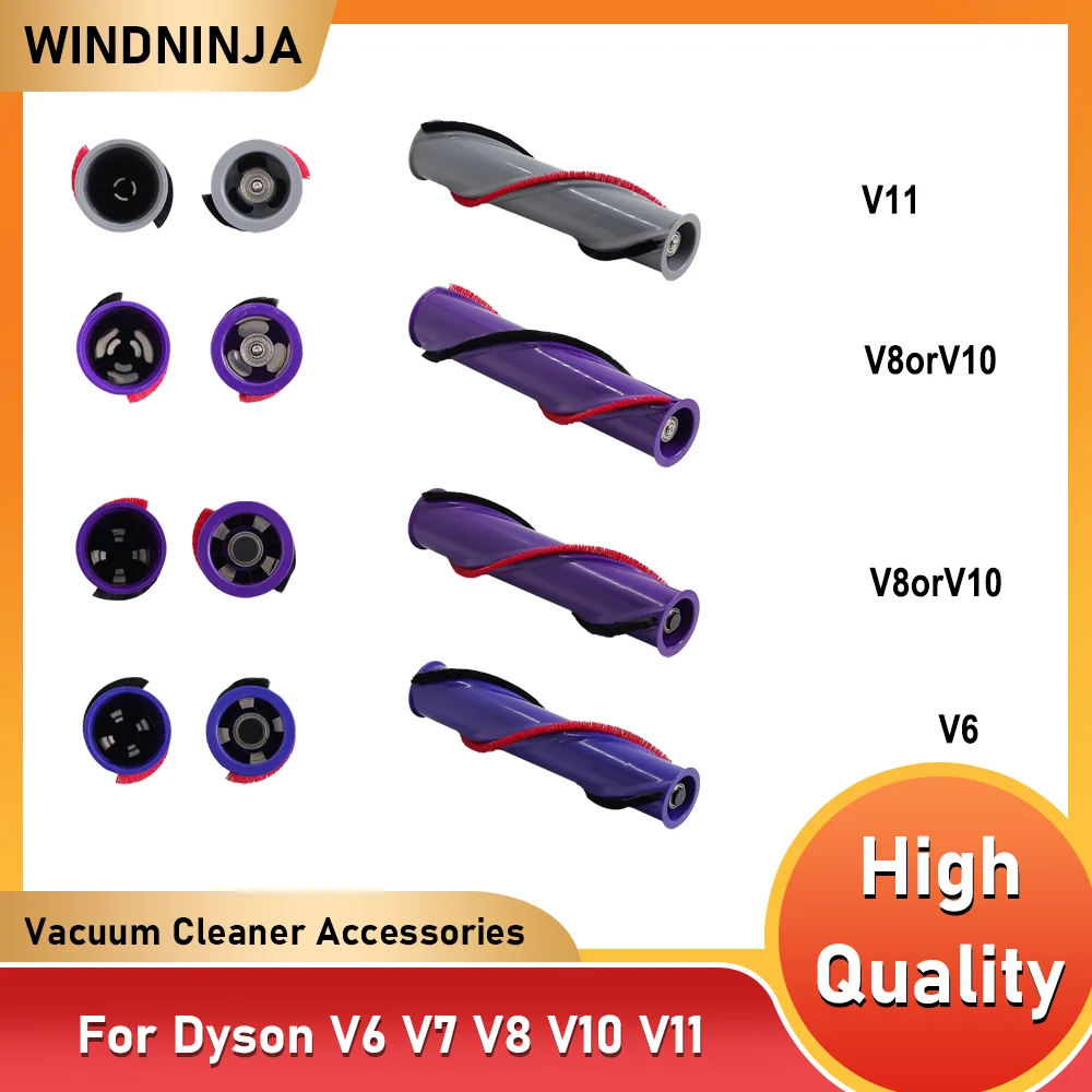 Brush Roll Replacement Kit Compatible Cordless Brushroll Cleaner Head Brush Bar Roller Part For DYSON V6 V8 V10 V11