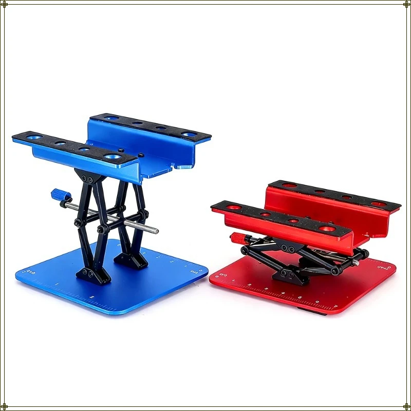Rc Car Repair Station Work Stand Adjustable Height Assembly Platform For 1/24 Axial Scx24 Fcx24 Ax24 1/18 Traxxas Trx4m