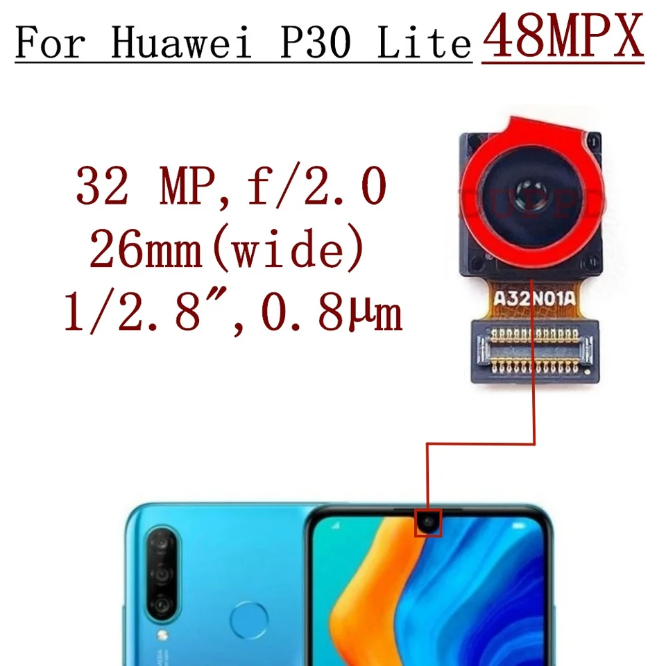 22178 - FOTOCAMERA ANTERIORE PER HUAWEI P30 LITE 24MP - Compatibile - FGD1SAF 22178 - FOTOCAMERA ANTERIORE PER HUAWEI P30 LITE 24MP - Compatibile - FGD1SAF
