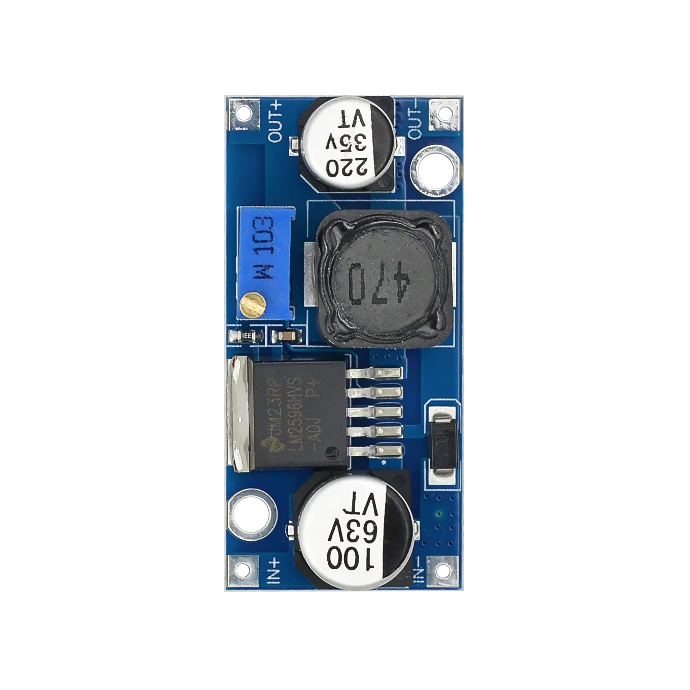 48V einstellbares Step-Down-Modul DC-DC lm2596hvs 4,5-50V Eingang Elektro fahrzeug stabilisierte Spannungs versorgung – Detail 3